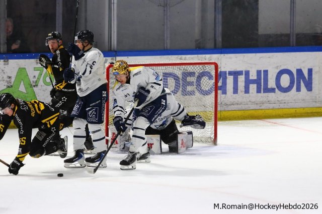 Photo hockey match Rouen - Gap  le 27/02/2026