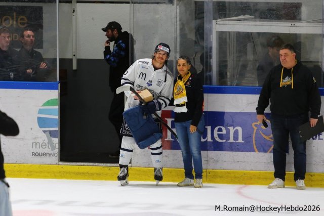 Photo hockey match Rouen - Gap  le 27/02/2026
