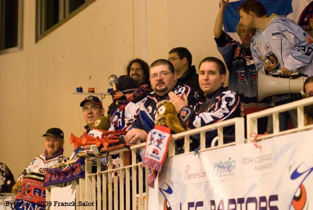 Photo hockey match Angers  - Grenoble  le 01/12/2009