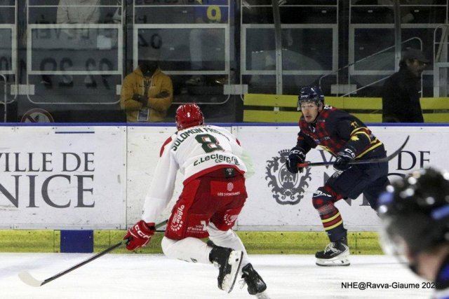 Photo hockey match Nice - Cergy-Pontoise le 27/02/2026