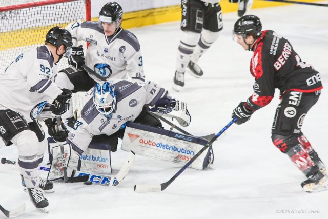 Photo hockey match Amiens  - Marseille le 01/03/2026