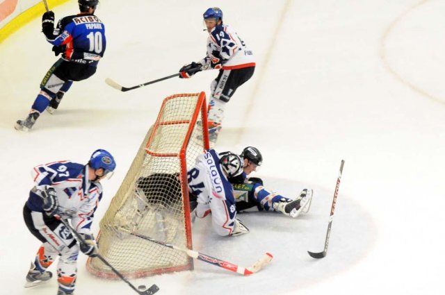Photo hockey match Caen  - Brest  le 04/12/2009
