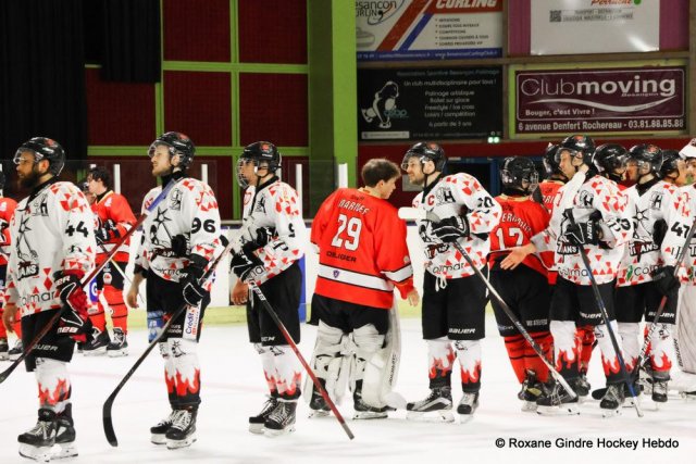 Photo hockey match Besançon - Colmar le 07/03/2026