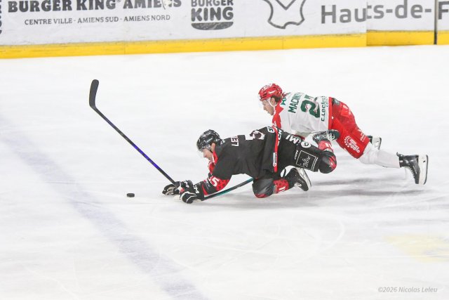 Photo hockey match Amiens  - Cergy-Pontoise le 06/03/2026