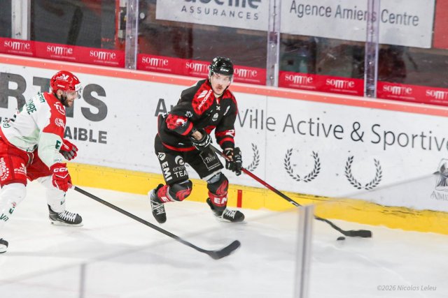 Photo hockey match Amiens  - Cergy-Pontoise le 06/03/2026