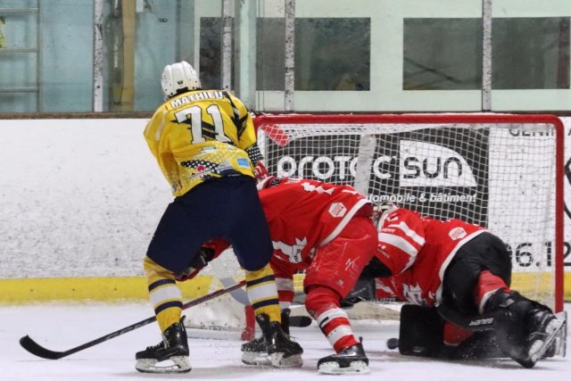Photo hockey match Valence - Evry / Viry le 07/03/2026