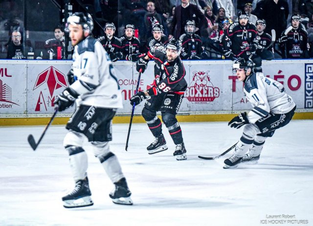 Photo hockey match Bordeaux - Marseille le 13/03/2026