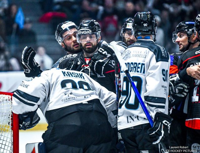 Photo hockey match Bordeaux - Marseille le 13/03/2026
