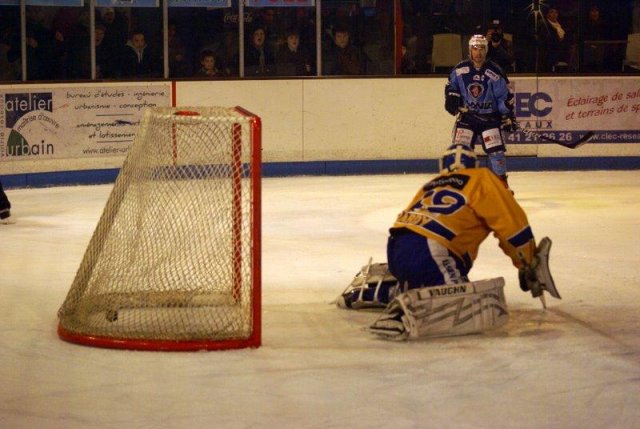 Photo hockey match Angers  - Dijon  le 04/12/2009