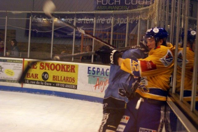 Photo hockey match Angers  - Dijon  le 04/12/2009
