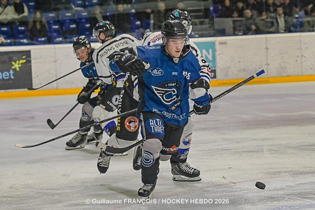Photo hockey match Nantes - Courchevel-Méribel-Pralognan le 13/03/2026