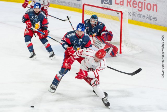 Photo hockey match Grenoble  - Briançon  le 14/03/2026