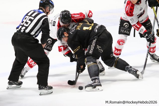 Photo hockey match Rouen - Amiens  le 14/03/2026