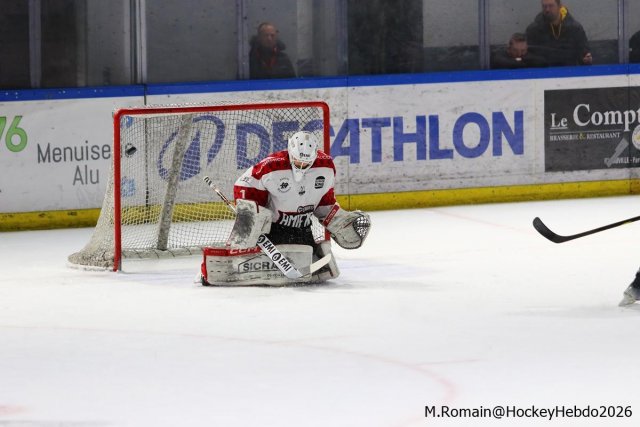 Photo hockey match Rouen - Amiens  le 14/03/2026