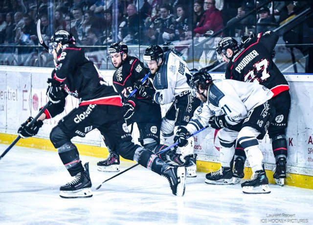 Photo hockey match Bordeaux - Marseille le 14/03/2026