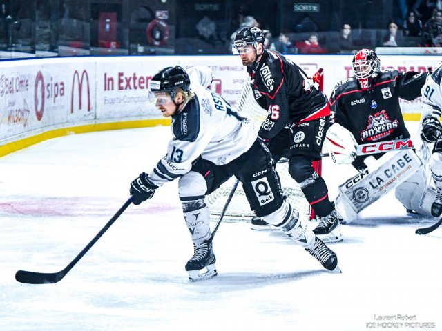 Photo hockey match Bordeaux - Marseille le 14/03/2026
