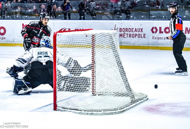 Photo hockey match Bordeaux - Marseille le 14/03/2026
