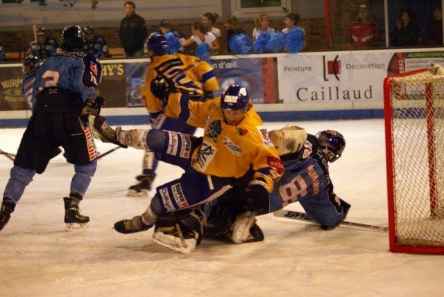 Photo hockey match Angers  - Dijon  le 04/12/2009