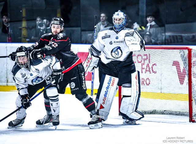 Photo hockey match Bordeaux - Marseille le 14/03/2026