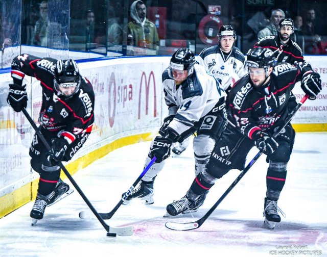 Photo hockey match Bordeaux - Marseille le 14/03/2026