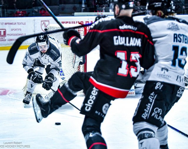 Photo hockey match Bordeaux - Marseille le 14/03/2026
