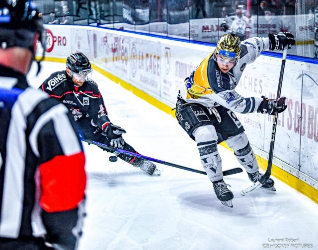Photo hockey match Bordeaux - Marseille le 14/03/2026