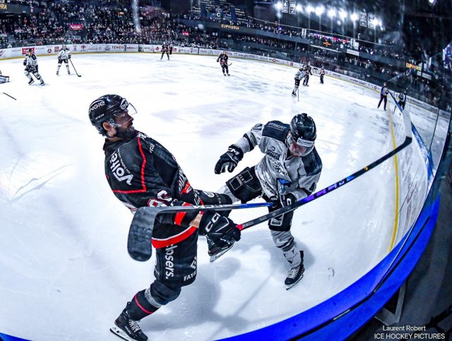 Photo hockey match Bordeaux - Marseille le 14/03/2026
