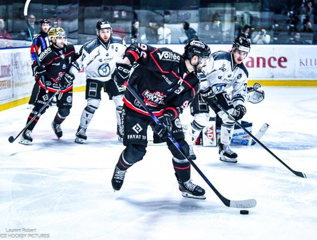 Photo hockey match Bordeaux - Marseille le 14/03/2026