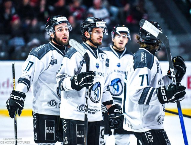 Photo hockey match Bordeaux - Marseille le 14/03/2026