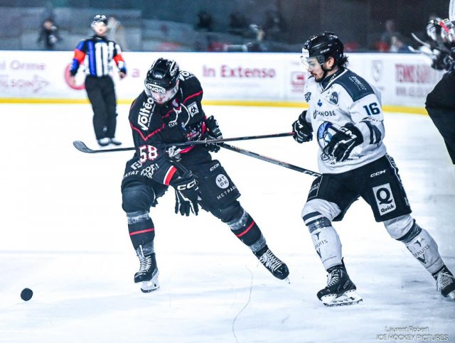 Photo hockey match Bordeaux - Marseille le 14/03/2026