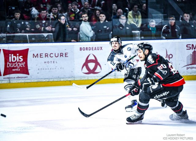 Photo hockey match Bordeaux - Marseille le 14/03/2026