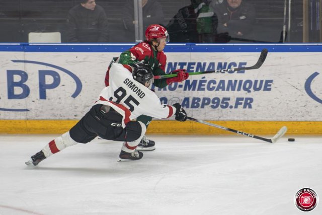 Photo hockey match Cergy-Pontoise - Chamonix  le 13/03/2026