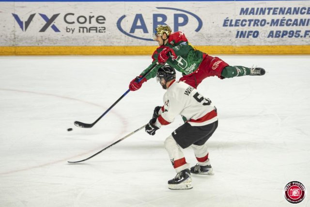 Photo hockey match Cergy-Pontoise - Chamonix  le 13/03/2026