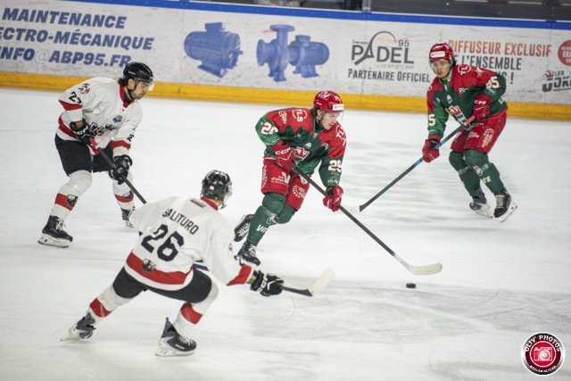 Photo hockey match Cergy-Pontoise - Chamonix  le 13/03/2026