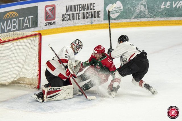 Photo hockey match Cergy-Pontoise - Chamonix  le 13/03/2026