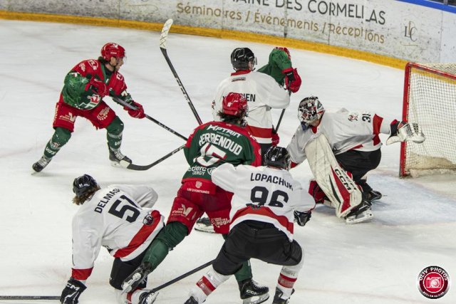 Photo hockey match Cergy-Pontoise - Chamonix  le 13/03/2026