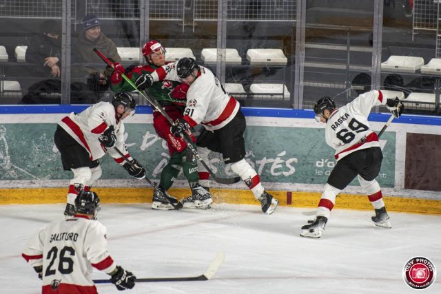 Photo hockey match Cergy-Pontoise - Chamonix  le 13/03/2026