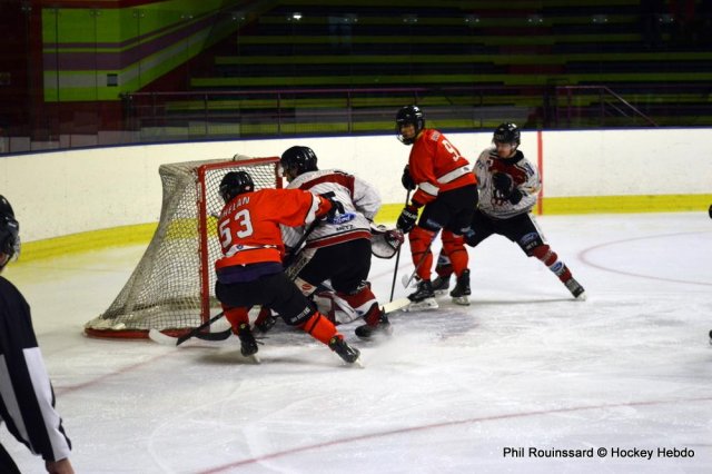 Photo hockey match Besançon - Metz le 14/03/2026