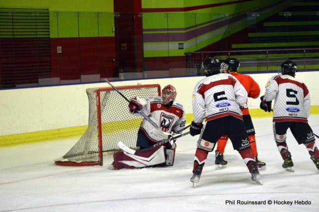 Photo hockey match Besançon - Metz le 14/03/2026