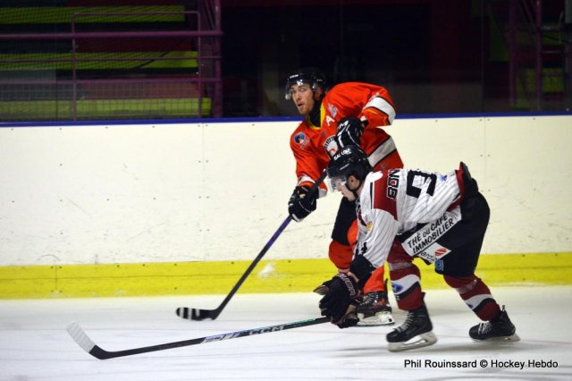 Photo hockey match Besançon - Metz le 14/03/2026