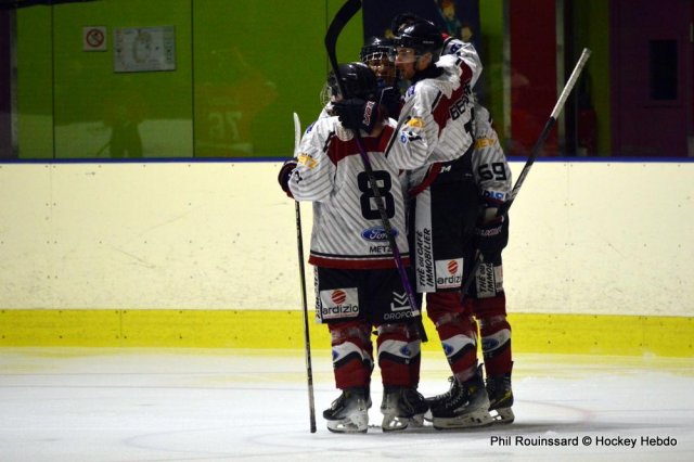 Photo hockey match Besançon - Metz le 14/03/2026