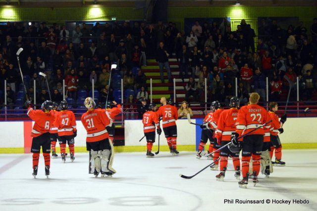 Photo hockey match Besançon - Metz le 14/03/2026