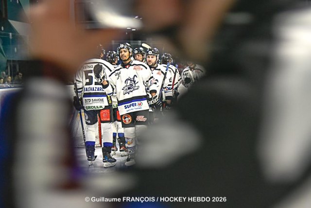 Photo hockey match Nantes - Courchevel-Méribel-Pralognan le 14/03/2026