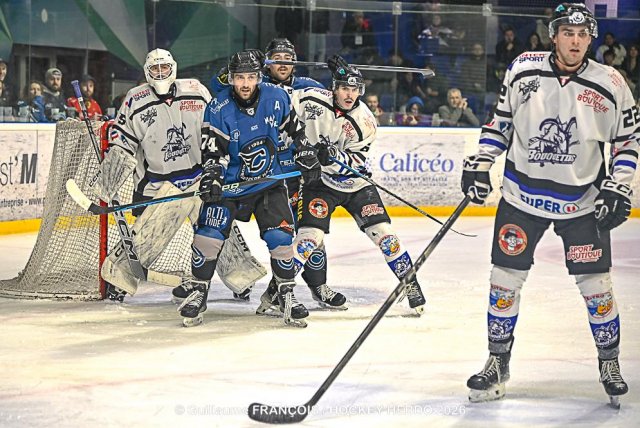 Photo hockey match Nantes - Courchevel-Méribel-Pralognan le 14/03/2026