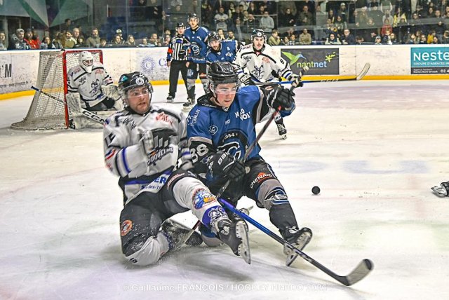 Photo hockey match Nantes - Courchevel-Méribel-Pralognan le 14/03/2026