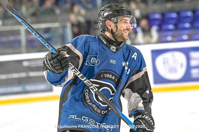 Photo hockey match Nantes - Courchevel-Méribel-Pralognan le 14/03/2026