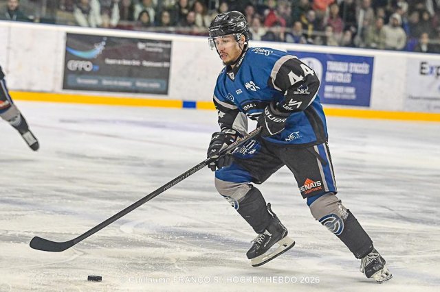 Photo hockey match Nantes - Courchevel-Méribel-Pralognan le 14/03/2026