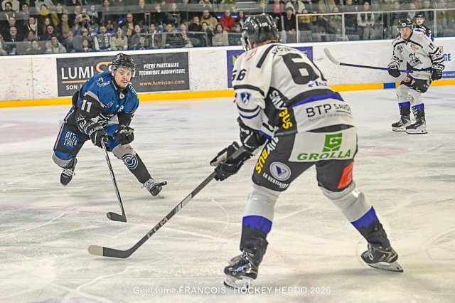 Photo hockey match Nantes - Courchevel-Méribel-Pralognan le 14/03/2026