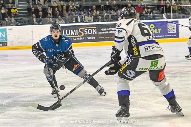 Photo hockey match Nantes - Courchevel-Méribel-Pralognan le 14/03/2026