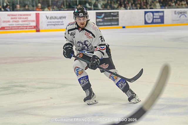 Photo hockey match Nantes - Courchevel-Méribel-Pralognan le 14/03/2026